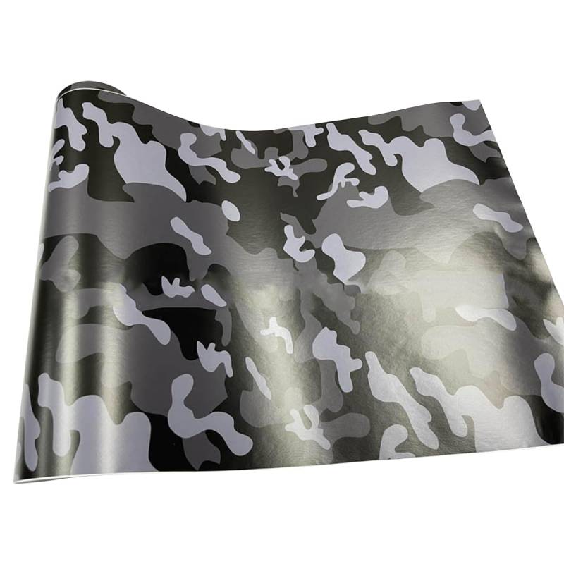 Cozylkx Camouflage-Vinylfolie Fürs Auto, 50 x 300 cm, PVC, DIY-Karosserie-Dekorationsaufkleber, Selbstklebende Vinyl-Aufkleberrolle Für Auto, Motorrad, Laptop von Cozylkx