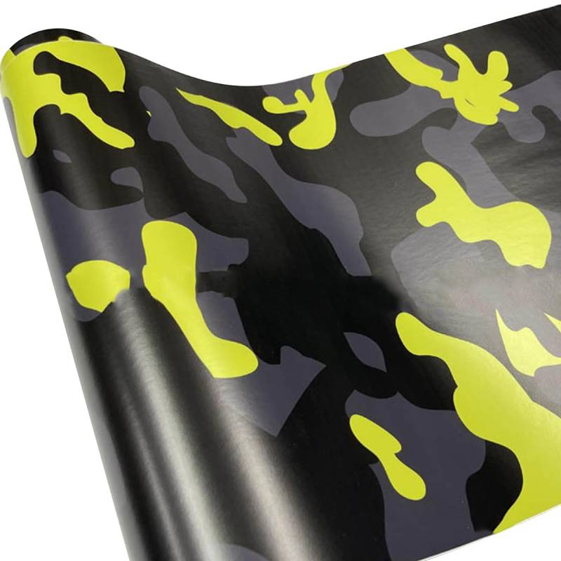 Cozylkx Camouflage-Vinylfolie Fürs Auto, 50 x 300 cm, PVC, DIY-Karosserie-Dekorationsaufkleber, Selbstklebende Vinyl-Aufkleberrolle Für Auto, Motorrad, Laptop von Cozylkx