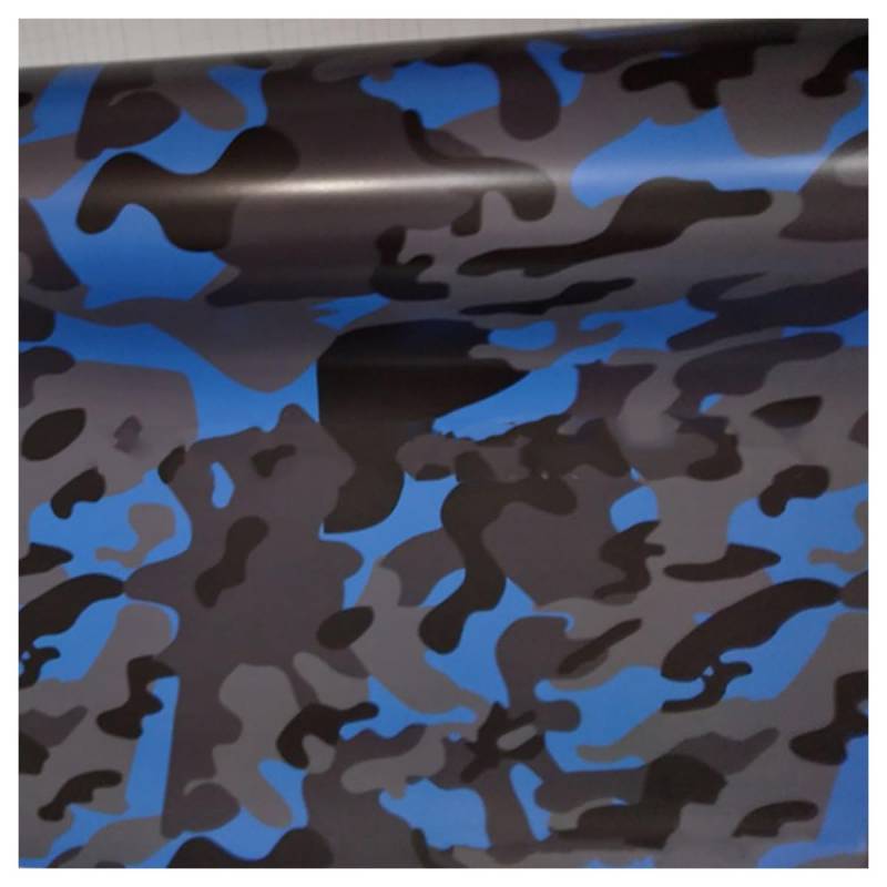 Cozylkx Camouflage-Vinylfolie Fürs Auto, 50 x 300 cm, PVC, DIY-Karosserie-Dekorationsaufkleber, Selbstklebende Vinyl-Aufkleberrolle Für Auto, Motorrad, Laptop von Cozylkx