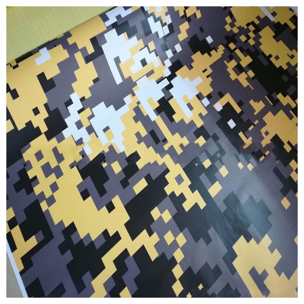 Cozylkx Camouflage-Vinylfolie Fürs Auto, 50 x 500 cm, PVC, DIY-Karosserie-Dekorationsaufkleber, Selbstklebende Vinyl-Aufkleberrolle Für Auto, Motorrad, Laptop von Cozylkx