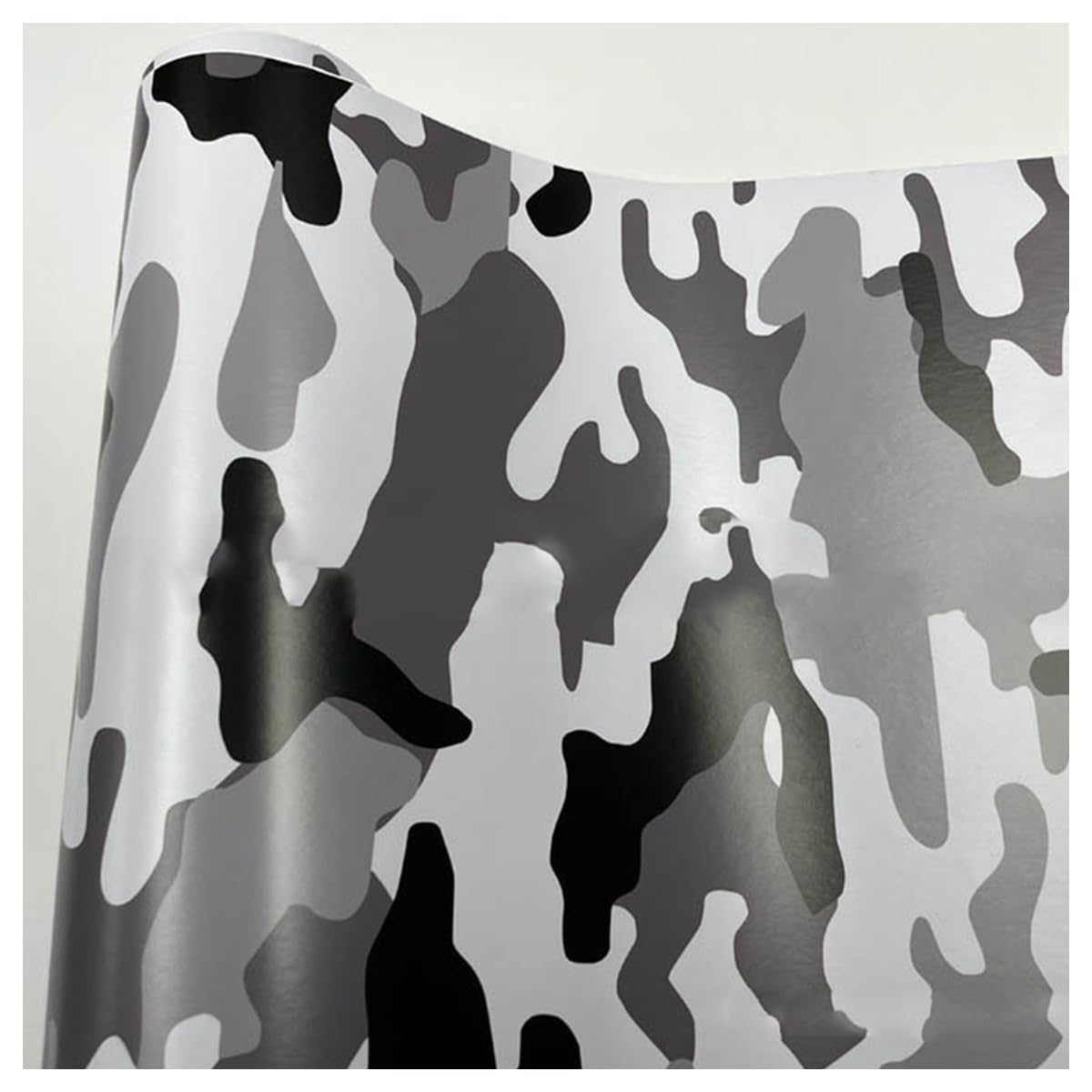 Cozylkx Camouflage-Vinylfolie Fürs Auto, 50 x 500 cm, PVC, DIY-Karosserie-Dekorationsaufkleber, Selbstklebende Vinyl-Aufkleberrolle Für Auto, Motorrad, Laptop von Cozylkx