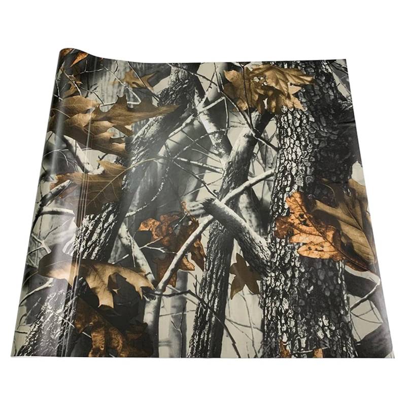 Cozylkx Selbstklebende Camo-Vinylfolie Fürs Auto, 20 X 150 cm, DIY-Karosserie-Camouflage-Vinylrolle, wasserdichte Autolack-Schutzfolie von Cozylkx