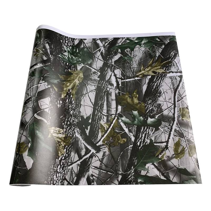 Cozylkx Selbstklebende Camo-Vinylfolie Fürs Auto, 50 X 150 cm, DIY-Karosserie-Camouflage-Vinylrolle, wasserdichte Autolack-Schutzfolie von Cozylkx