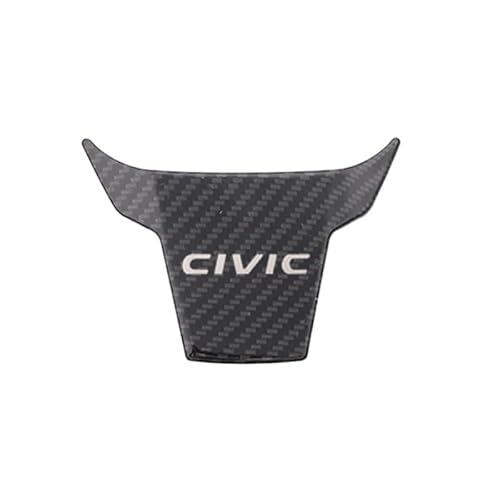 Autodekoration Fahrradstufe for Fahrradverkleidung for Civic 2016 2018 2019 2020 2021 Kompatibel mit Civic 10. Genzubehör(Carbon fiber) von CrUzex