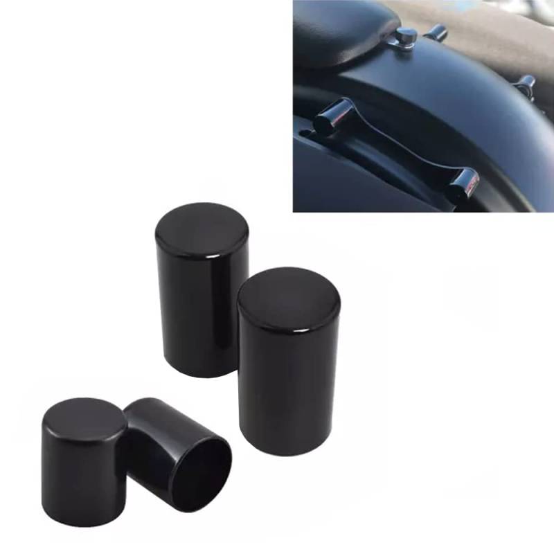 4-Punkt Docking Kit Abdeckungen für Harley Davidson Touring Modelle 09-24 Cover CK1 sw von Craftride