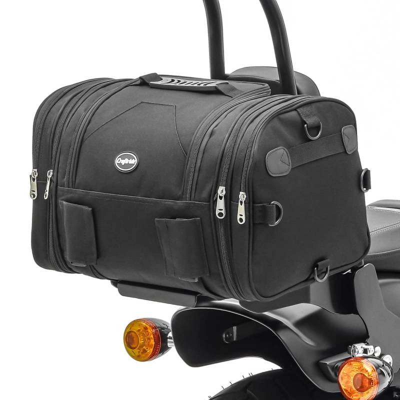 Hecktasche Gepäckrolle für Chopper Cruiser Custom Bikes Craftride RB1 24-30l von Craftride