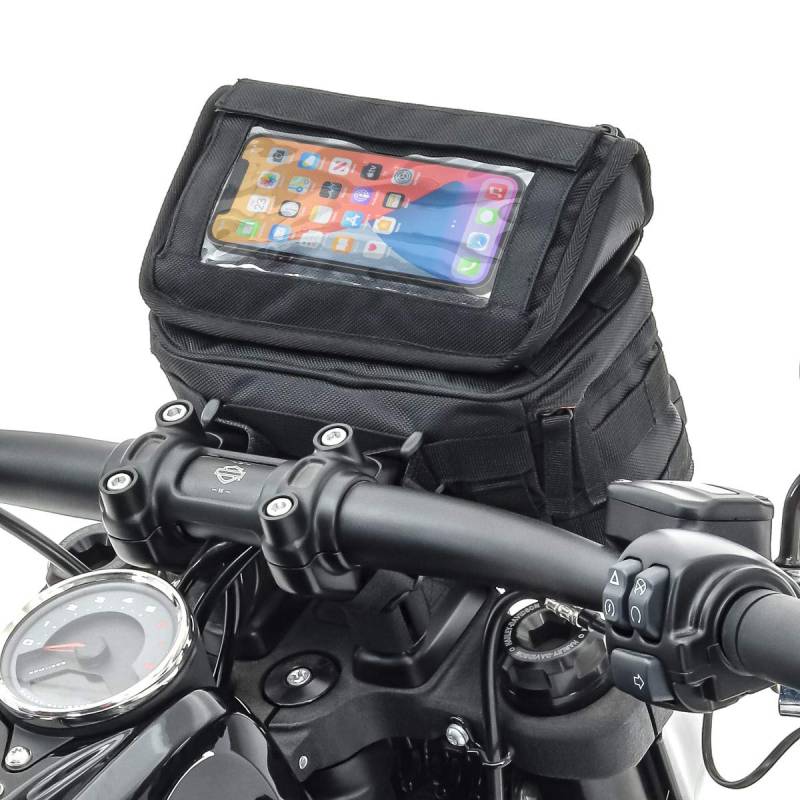 Lenkertasche für Chopper/Custombike Custom Smartphonehalter LB2 CB22014 von Craftride