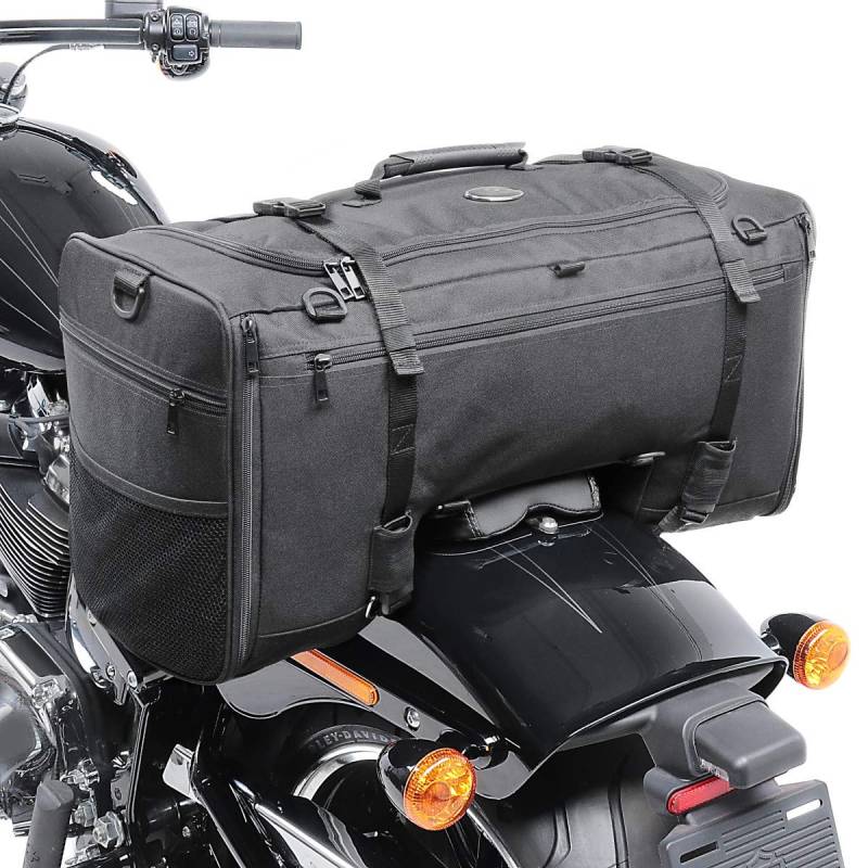 Motorrad Hecktasche/Soziustasche SQ1 Craftride 52Ltr schwarz von Craftride