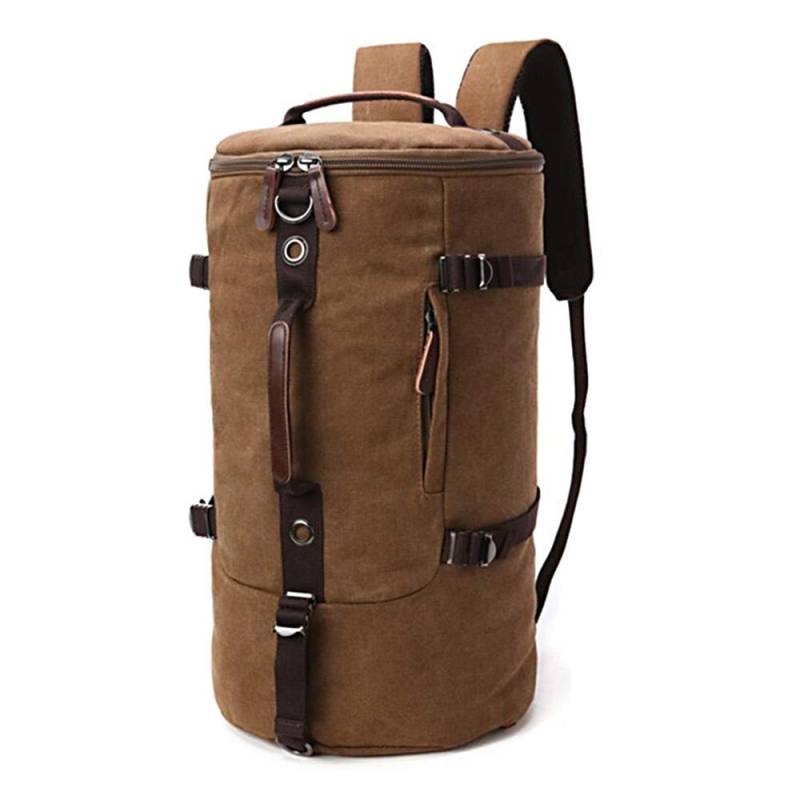 Rucksack Retro Craftride VG8 Gepäckrolle Vintage Canvas 35L braun von Craftride