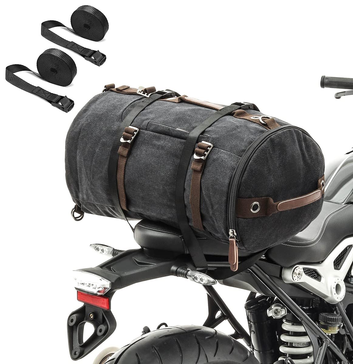 Rucksack für Royal Enfield Classic 500 Hecktasche VG8 35L schwarz von Craftride