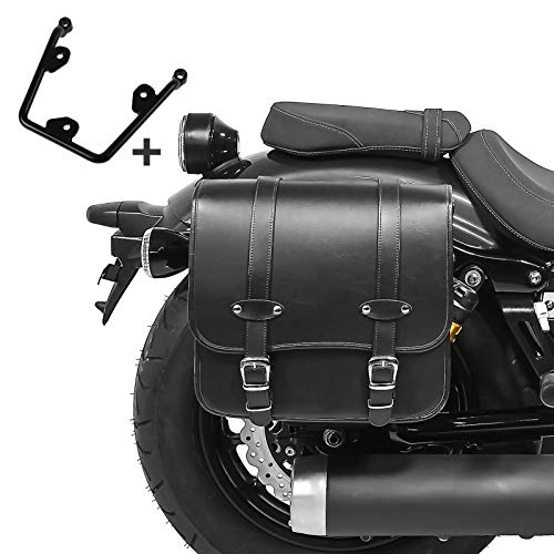 Satteltasche mit Halter für Kawasaki Vulcan S/Café 15-24 Reno 17l rechts Seitentasche von Craftride