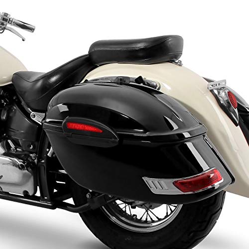 Seitenkoffer DW je 33l für Yamaha XVS 950 A Midnight Star von Craftride