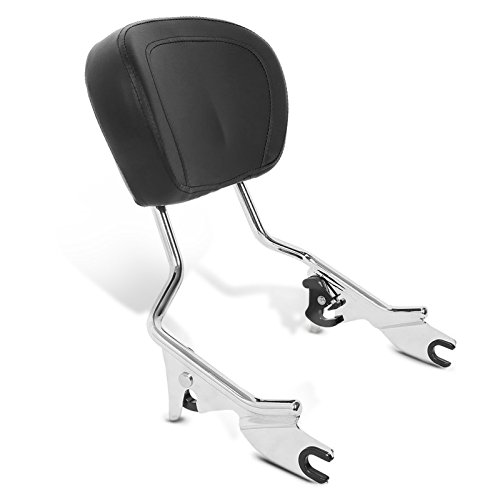 Sissy Bar abnehmbar für Harley Davidson Electra Glide Ultra Limited 09-24 Chrom von Craftride