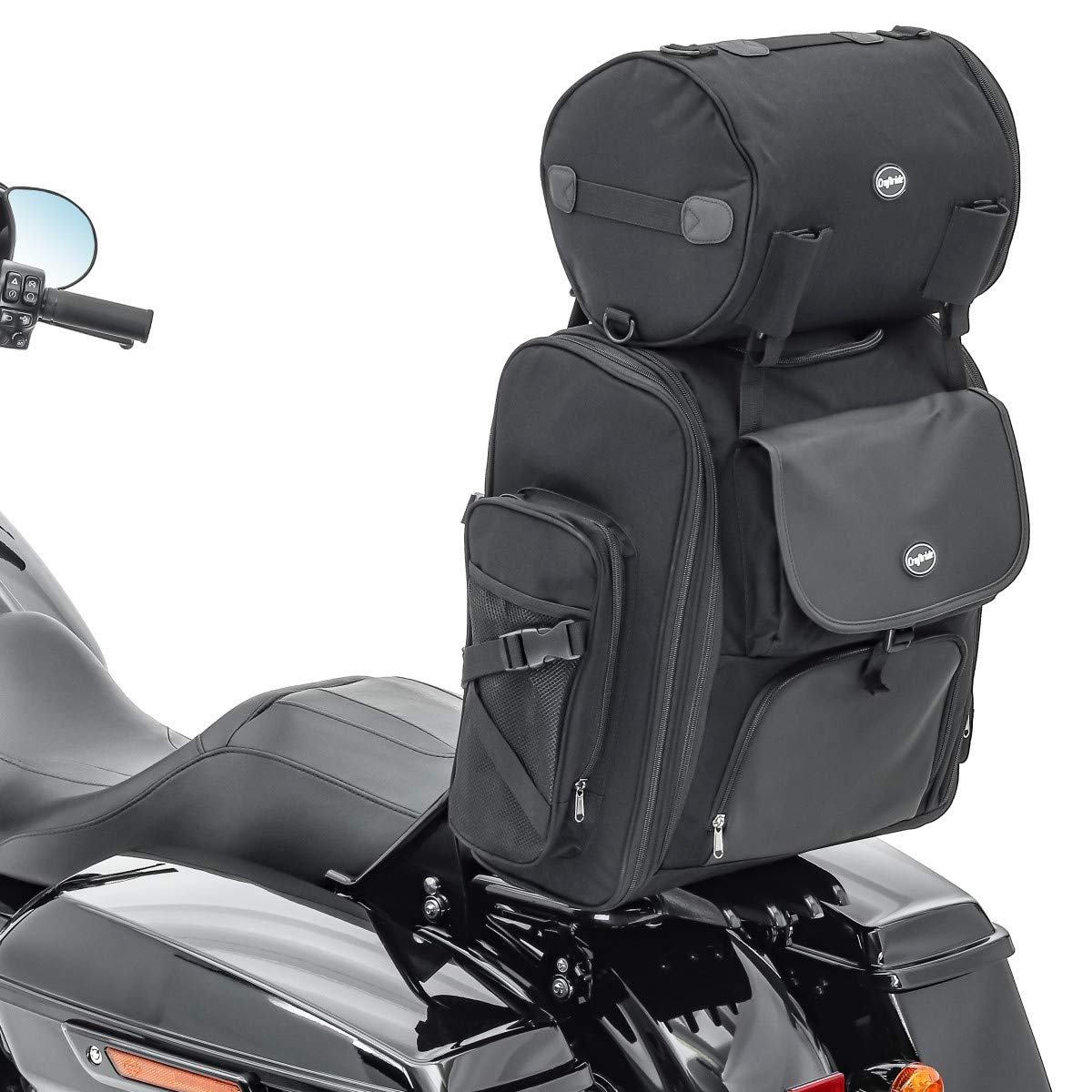 Sissybar Tasche SXL für Suzuki Intruder VL 1500/250 / 125 LC, Intruder VS 1400/800 / 750/600, Intruder VL 800 Volusia von Craftride