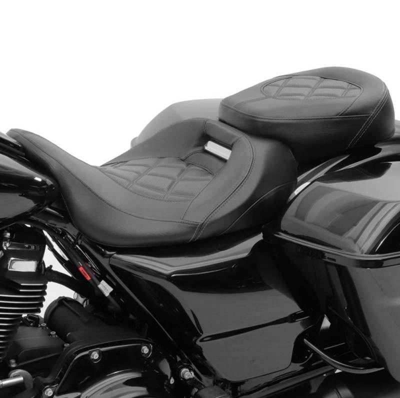 Sitzbank für Harley Davidson Street Glide 09-22 Craftride RH3 schwarz von Craftride