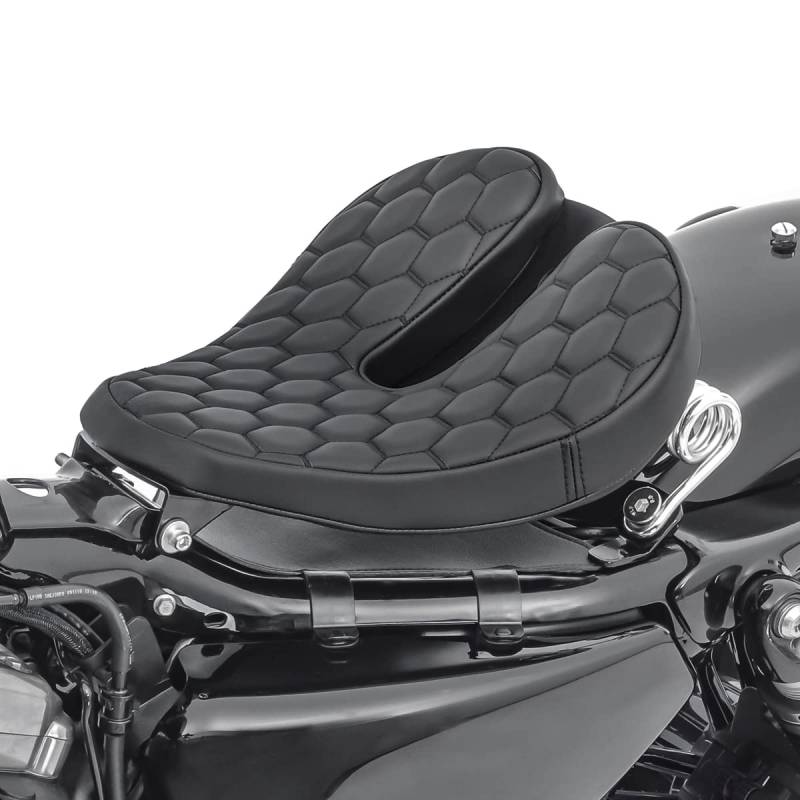 Solo Sattel/Sitz für Harley Davidson Sportster 1200 Iron 18-20 SK3 schwarz von Craftride