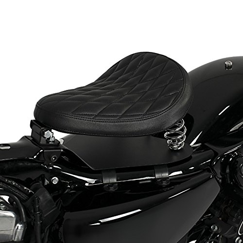 Solo Sitz mit Grundplatte Craftride SG11 schwarz für Kawasaki VN 1500 Classic/Classic Tourer/Drifter/Mean Streak, VN 1600 Classic/Classic Tourer/Mean Streak, VN 1700 Classic/Tourer, VN-15 von Craftride