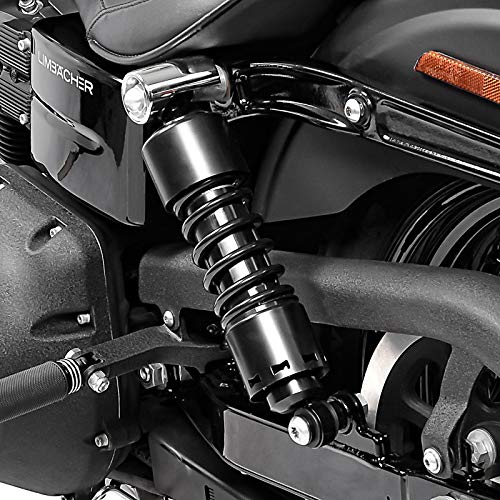 Stossdämpfer 11" kompatibel mit Harley Davidson Dyna Street Bob 06-17 Tieferlegung schwarz von Craftride