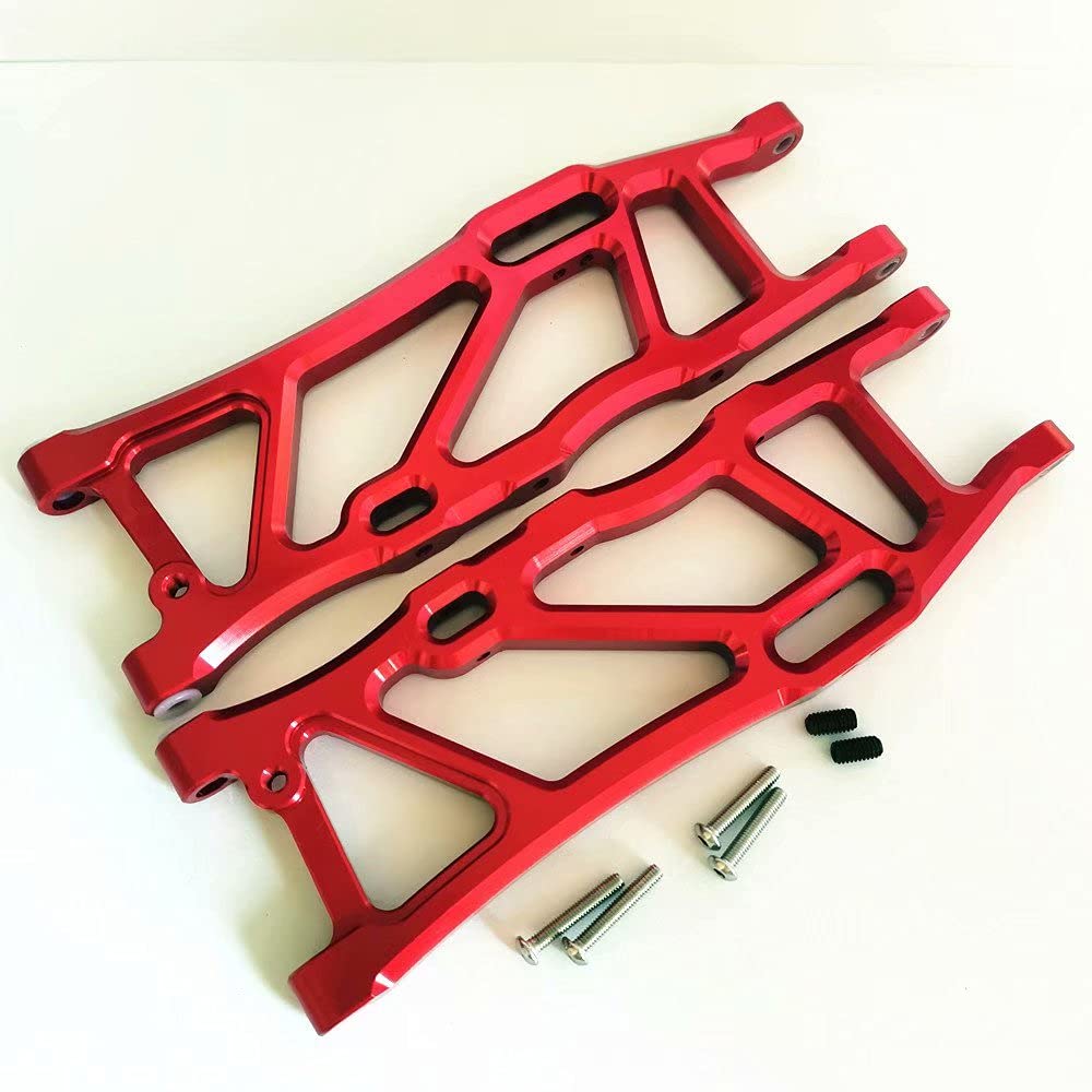 Aluminium Hintere Querlenker unten rot für Arrma 1/8 Kraton Outcast Talion Notorious 6S AR330249 von CrazyRacer