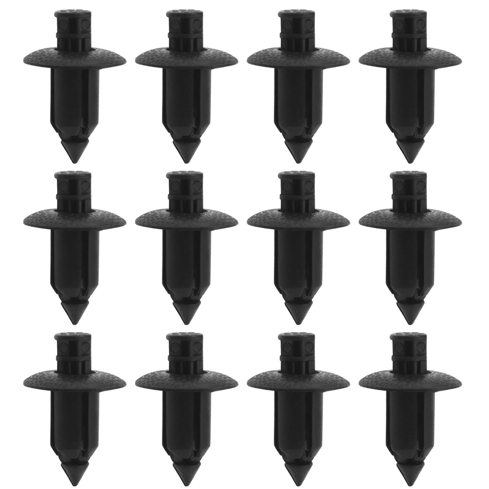 Create idea 50 Stück 8mm Loch Motorrad Nieten Verkleidung Trim Clips Kunststoff Befestigungen Push-Typ Halteklammern Styling Clips Ersatzteile Schwarz von Create idea