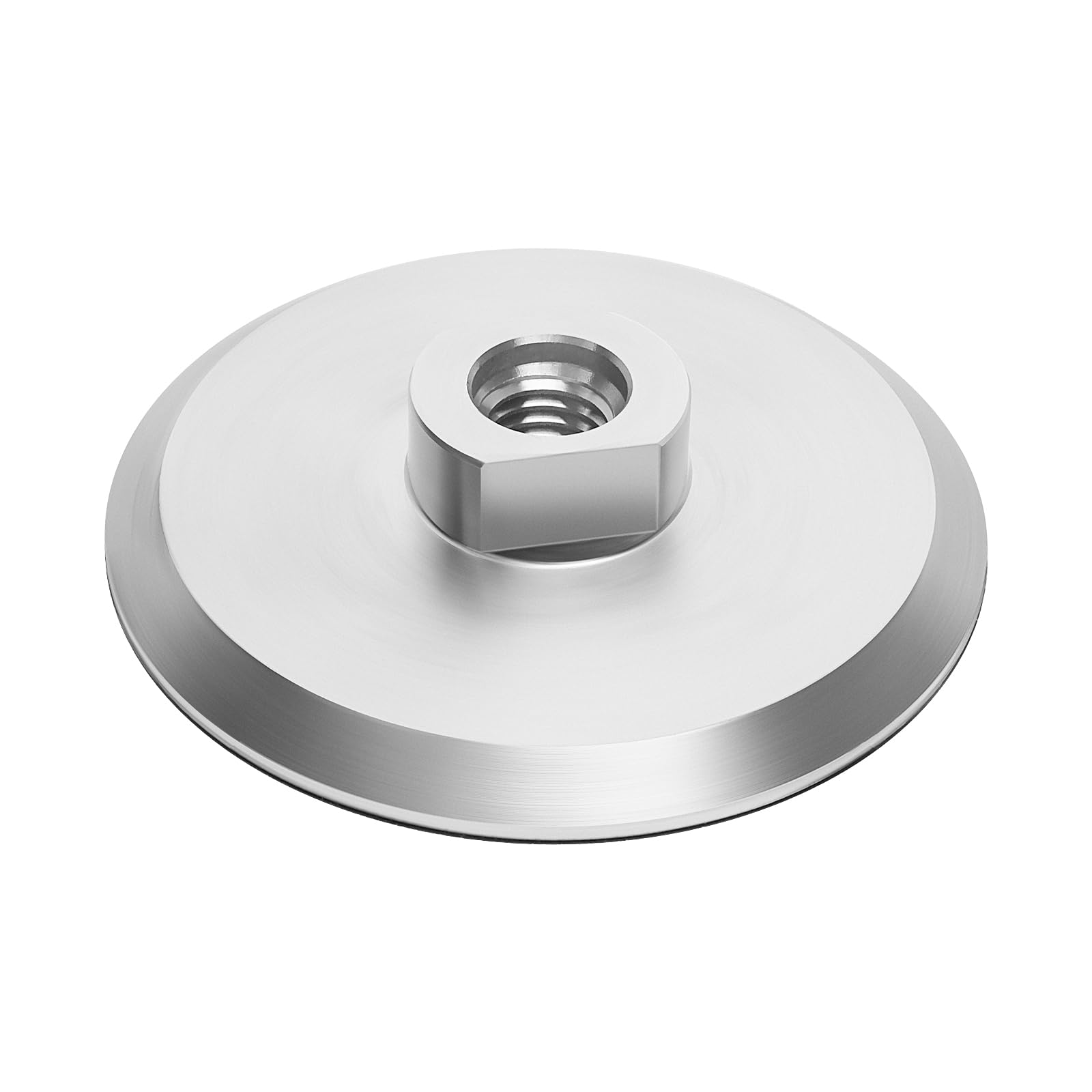 Create idea 1 STÜCK 4 Zoll/100 Mm Aluminium-Trägerteller Diamant-Polierpads Nylon-Trägerteller 5/18-11 Gewinde für Schleifscheiben Schleifscheiben mit Nylon-Rückseite von Create idea