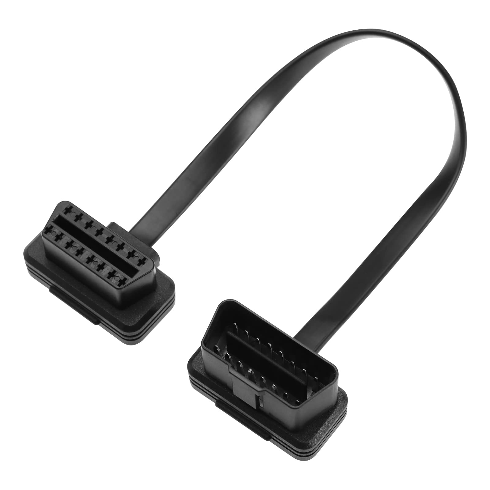 Create idea OBD2 Kabel Verlängerungskabel Ersatz 16 Pin Stecker auf Buchse Verlängerungskabel Auto Diagnose Extender Kabel Adapter für Bluetooth WiFi USB ECU Leser von Create idea