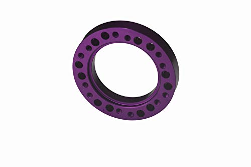 Lenkradnaben,Lenkradadapter Universell Universal-Lenkrad-Nabe 1/2 Zoll Spacer Lenkrad Hub Boss Kit Adapter Spacer schwarz/gold/silber/lila/rot(Purple) von Crepundia