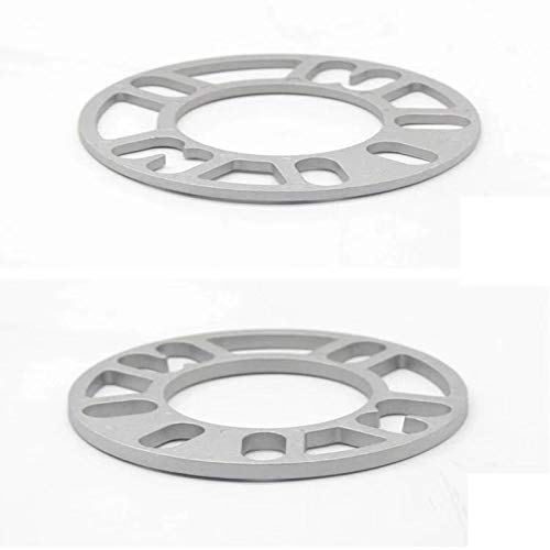 Spurverbreiterung Pro-Spacer System, 2 STÜCKE Universallegierung Aluminium 3mm 5mm 8mm 10mm Auto Rad Spacer-Scheiben Plattenbolzen Passend Passend Passend Passend Passend für 4x100 4x114.3 5x100 5x108 von Crepundia