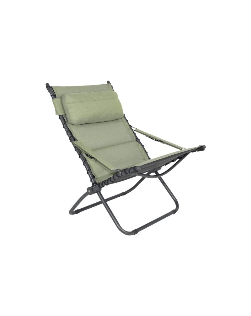 Crespo Campingstuhl AP 262 Tex Comfort Garten Liege Stuhl Lounger Klappstuhl Alu Grün von Crespo