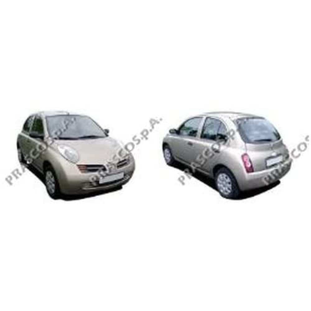 Prasco - DS0114813 - Nissan - Micra K12 - Mod. 01/03-08/05 - Scheinwerfer Rechts-H4-Mit Lwr-Ohne Motor-Schwarz von Criscolor