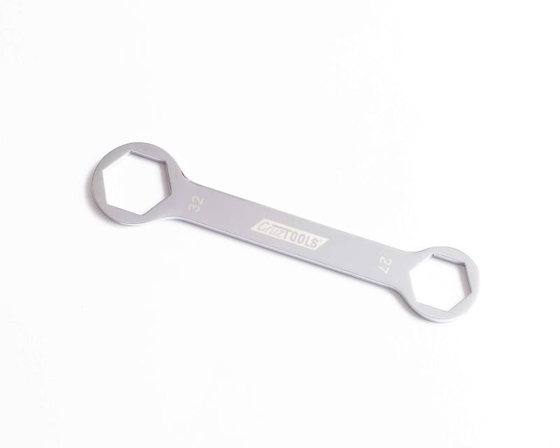 CruzTOOLS AW2732 Combo Achsenschlüssel 27 mm x 32 mm für KTM und Husqvarna Motorräder von Cruztools