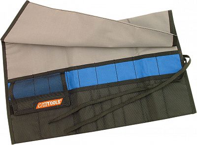 Cruztools Roll-Up, Werkzeugtasche - Schwarz/Grau von Cruztools