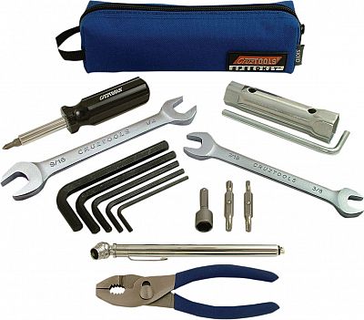 Cruztools SpeedKit Harley-Davidson, Werkzeugsatz - Blau von Cruztools