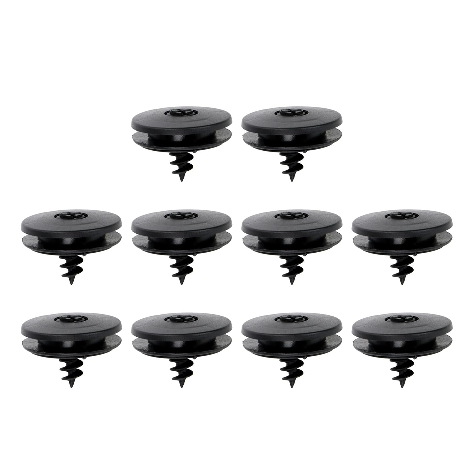 Csnbfiop 10x Auto Innen Trim Form Matte Teppich Clip Tür Skid Verschluss Retainer Schellen Zubehör Auto Verschluss von Csnbfiop