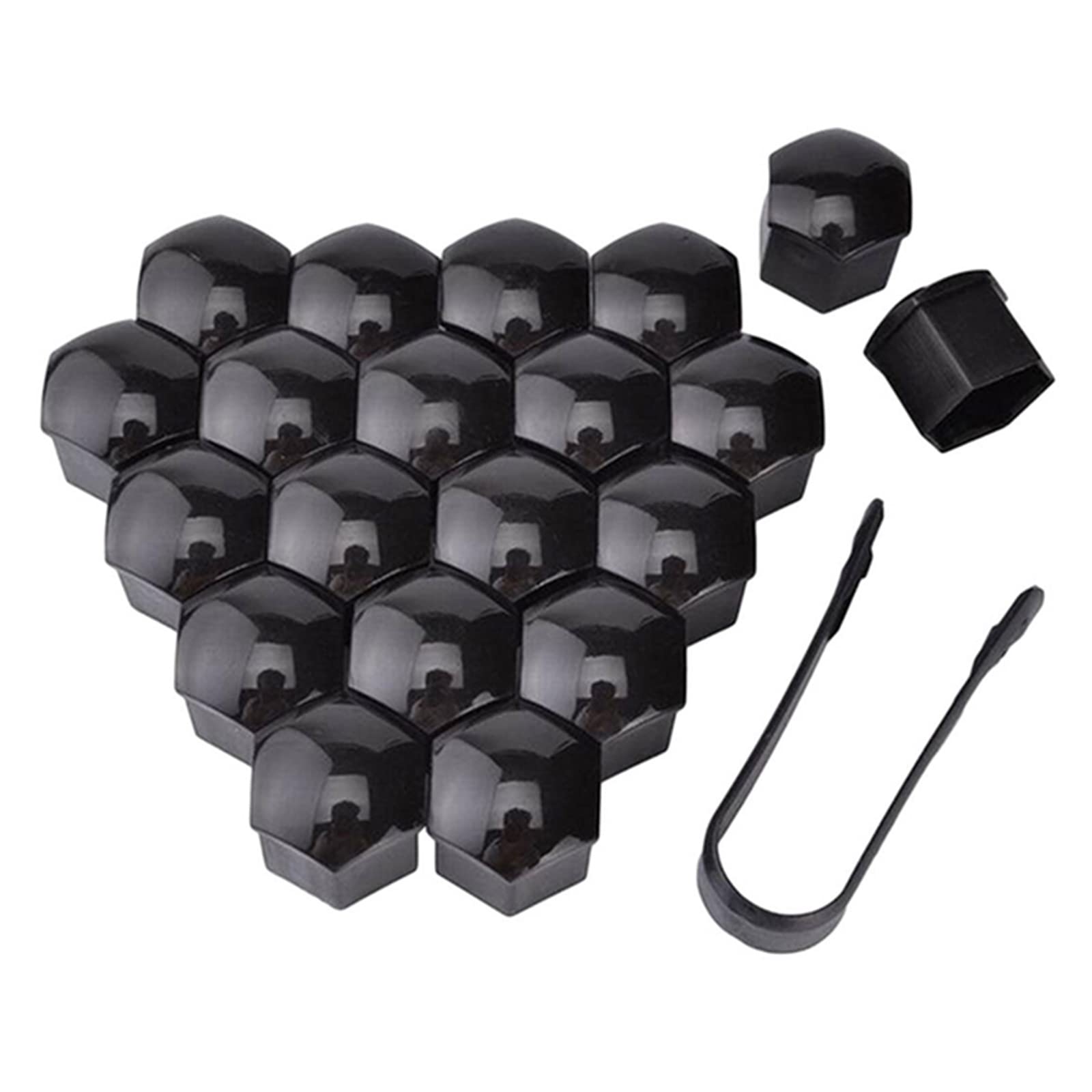 Csnbfiop 20Pcs LugCap Radmutter Abdeckung 17mm Auto Rad Mutter Kappen Für Schutz Deckt Kappen Anti Schraube Abdeckung Auto Reifen Mutter Bolzen von Csnbfiop