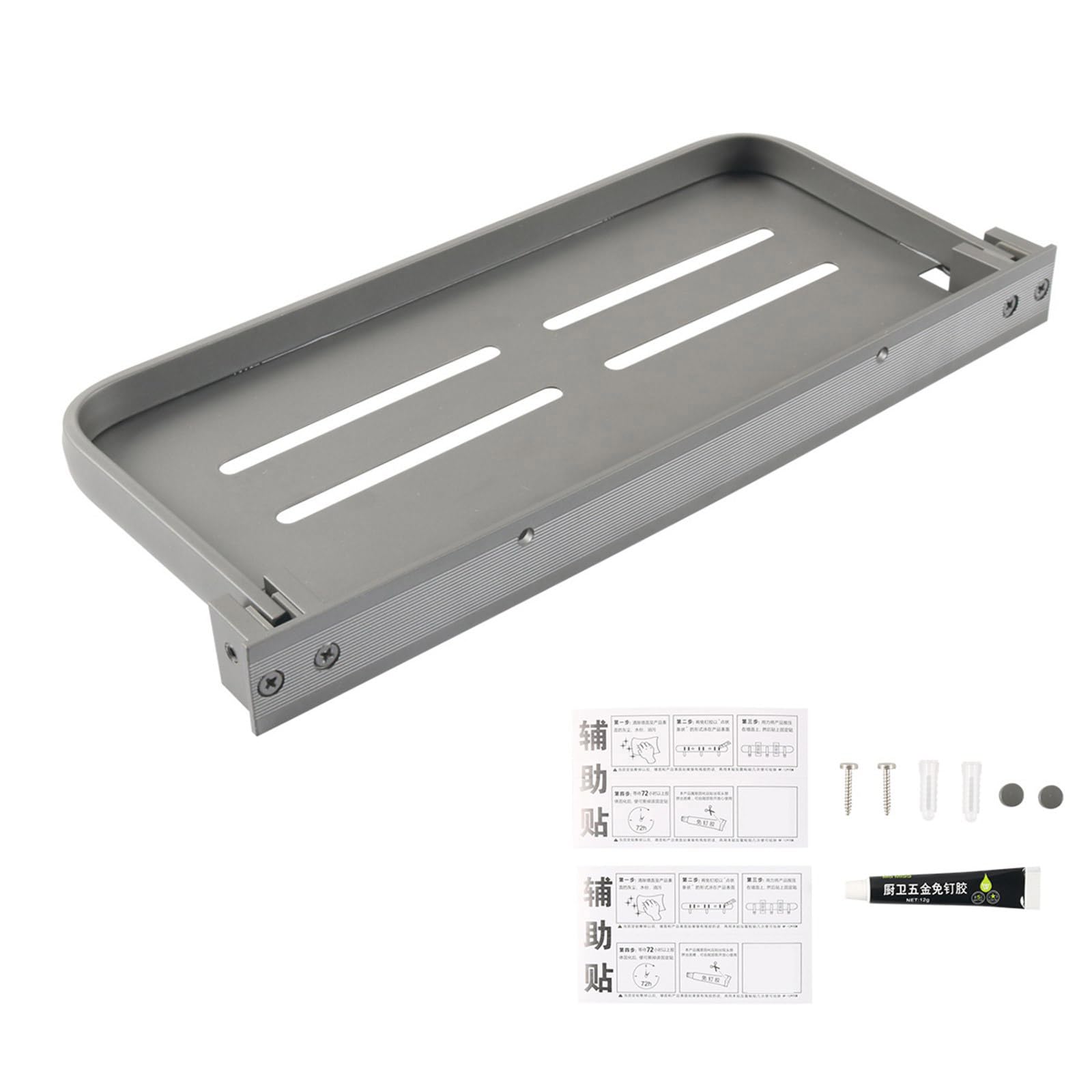 Csnbfiop 30 Cm/40 cm Aluminium Floating Storage Faltbarer Sparerfaltungsregale Für Inneneinrichtungen von Csnbfiop