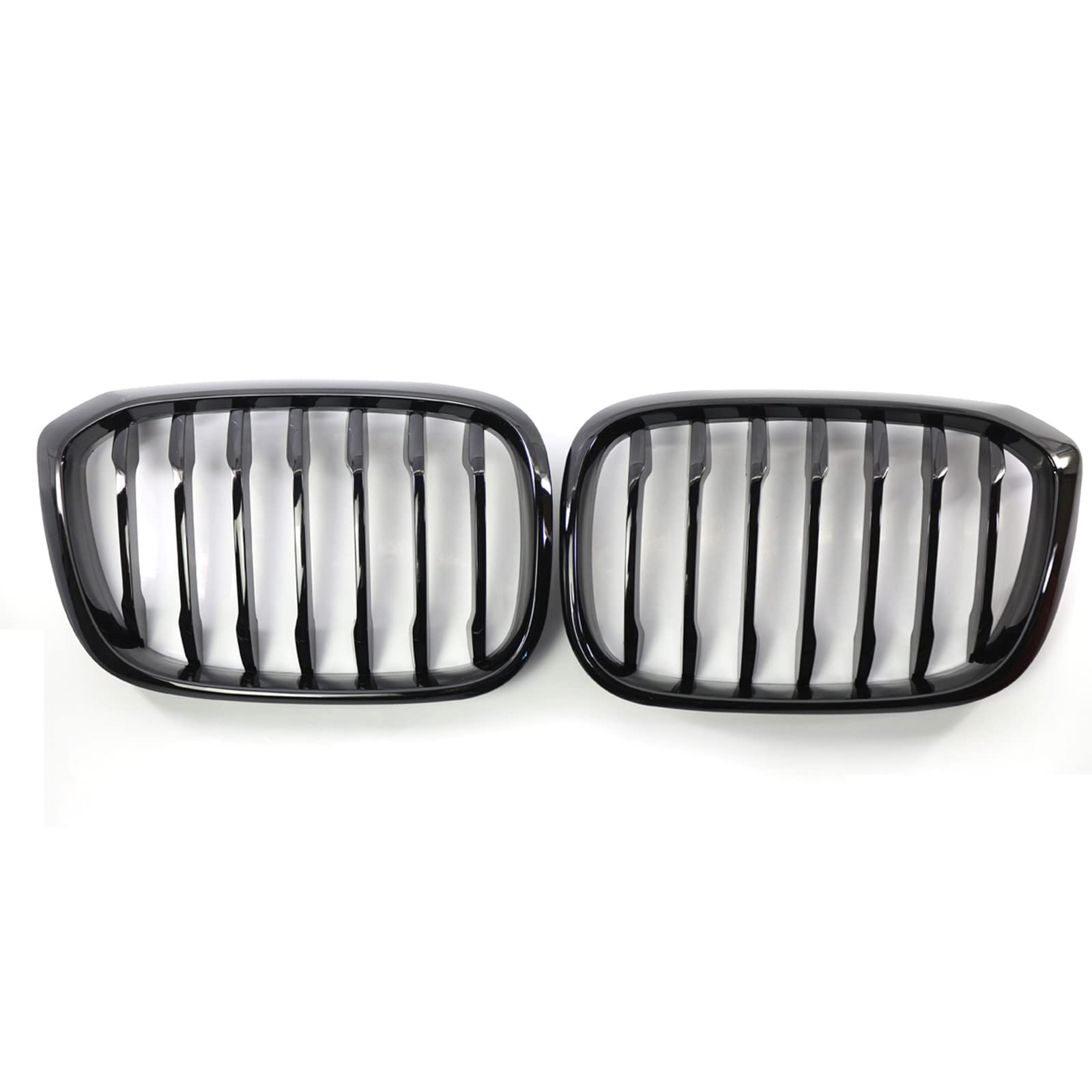 Csnbfiop Auto Links Rechts Vorne Stoßstange Haube Nieren Grille Grills Einzelne Lamelle Für G01 G08 G02 2018-2021 1 Paar von Csnbfiop