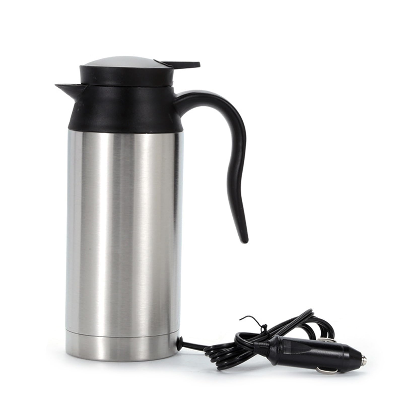 Csnbfiop Auto Wasserkocher Kessel 750 Auto Heizung Reise Tasse Edelstahl Becher Auto Kaffee Tasse Wärmer 12 V/24 V Für Auto von Csnbfiop