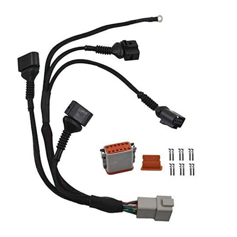 Csnbfiop Auto Zündungsstecker Kabelbaum Kompatibel Mit 1.8T Turbolader 034-701-0004 06B998018T NP-18WHKIT 0347010004 von Csnbfiop