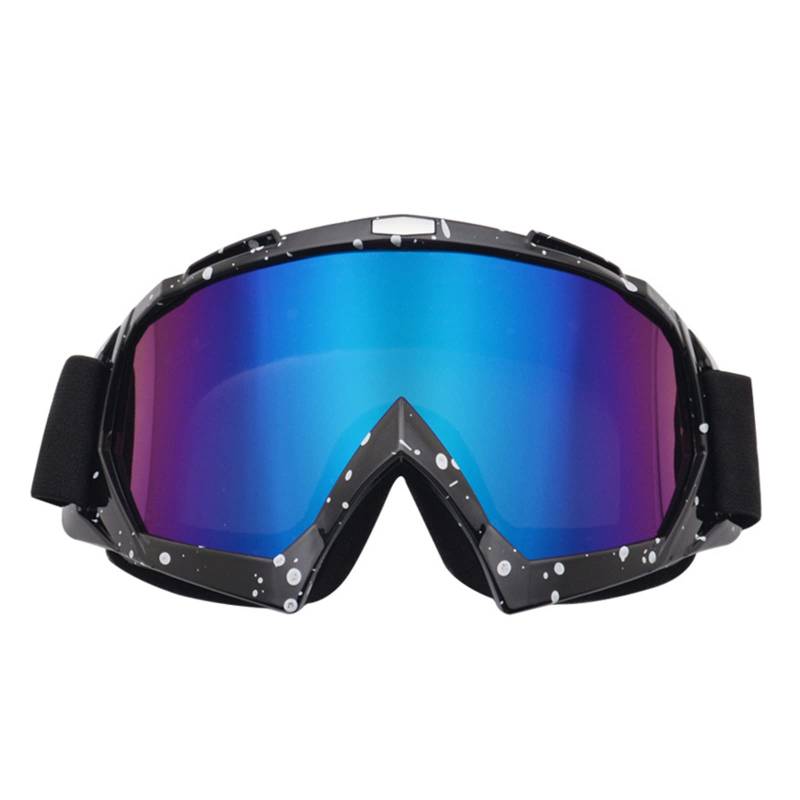 Csnbfiop Motorradbrille Dirt Bike Brille Für Helm Winddichte Brillen Brillen Helmbrille Pilotenbrille von Csnbfiop