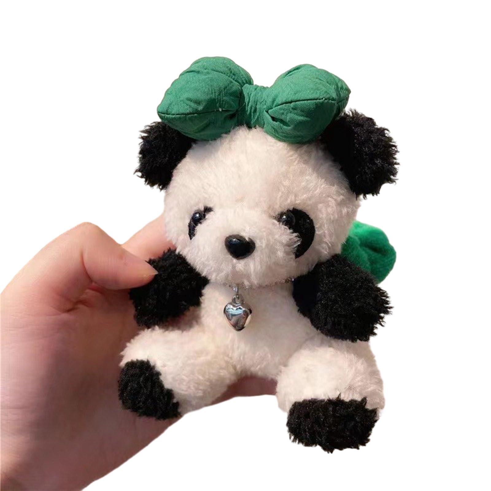 Csnbfiop Vielseitiger Panda Schlüsselanhänger Multifunktionaler Taschenanhänger Panda Auto Ornament Plüsch Schlüsselanhänger Panda Auto von Csnbfiop