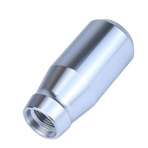 Schaltknauf 78-mm-Schaltknäufe Universelle Gewichtete Schaltknäufe Aus Aluminiumlegierung Schalthebelgriff Aus Metall Passend Für Die Meisten Auto Schaltknauf(Silver) von Cstearqp