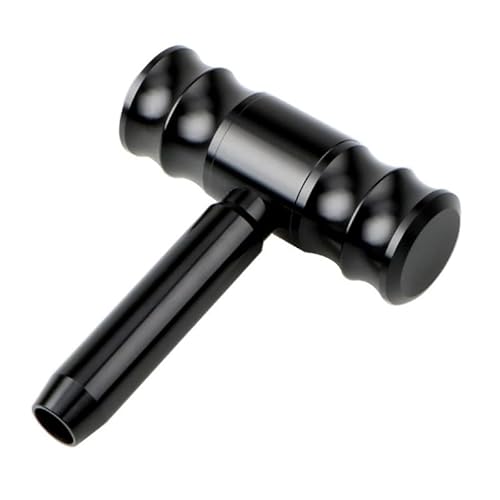 Schaltknauf Schaltknauf, Aluminium, T-Griff, Schalthebel, Autoknauf, Joystick-Stil, Schalthebel, Passend Für Die Meisten Automatischen Schaltgetriebe Auto Schaltknauf(Black) von Cstearqp