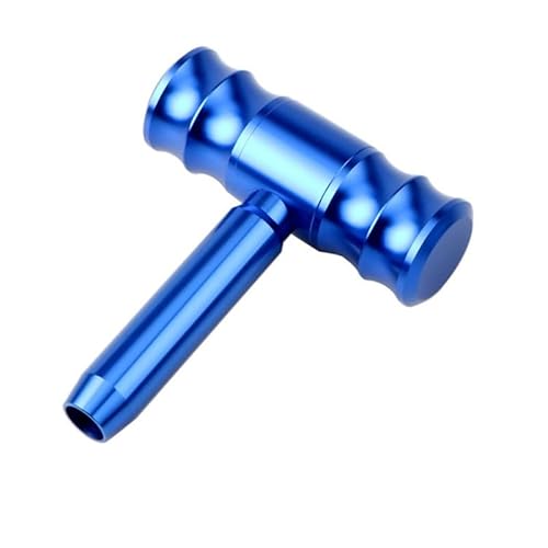 Schaltknauf Schaltknauf, Aluminium, T-Griff, Schalthebel, Autoknauf, Joystick-Stil, Schalthebel, Passend Für Die Meisten Automatischen Schaltgetriebe Auto Schaltknauf(Blue) von Cstearqp