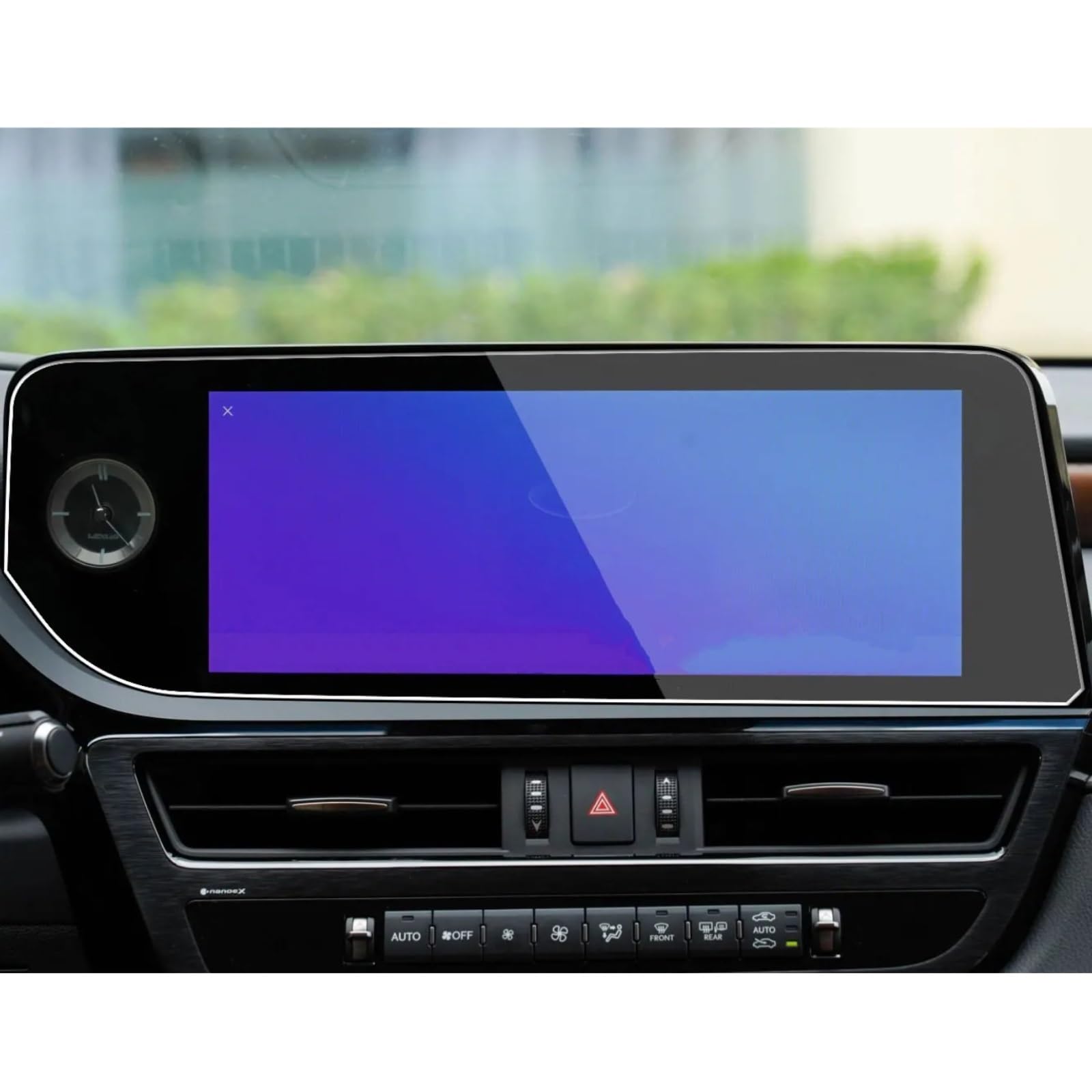 Cttabkl Auto Navigation Schutzfolie Kompatibel Mit Lexus Für ES200 ES300H 2023 12,3 Zoll Autonavigation Schutz Auto LCD-Bildschirm Schutzfolie Aus Gehärtetem Glas von Cttabkl