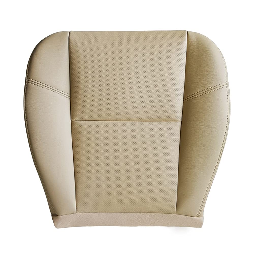 Ctwezoikmt Vordere Fahrerseite PU Leder Kissen unten Bezug für Cadillac Escalade 2007-2014 Beige von Ctwezoikmt