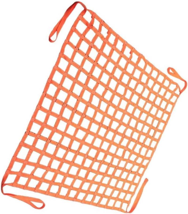 ZCX Handling-Gurte, Sicherheitsnetz, Ladungsnetz, zum Aufhängen, für Bau, Takelage, Umzug, Abschleppen, Heben, Arbeitsausrüstung, Nylon-Schlingennetze (2 x 2 m/Netz, 15 cm, Belastung 1t) von CucCe