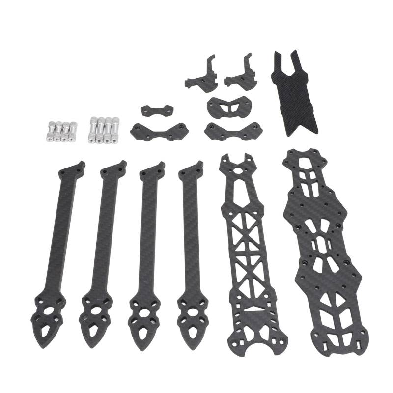 7-Zoll-FPV-Racing-Drohnenrahmen, 295 Mm Radstand, 6 Mm Arm Freestyle Long Range Carbon Fiber Quadcopter-Rahmensatz, DIY FPV RC Freestyle-Drohnensatz von Cuifati