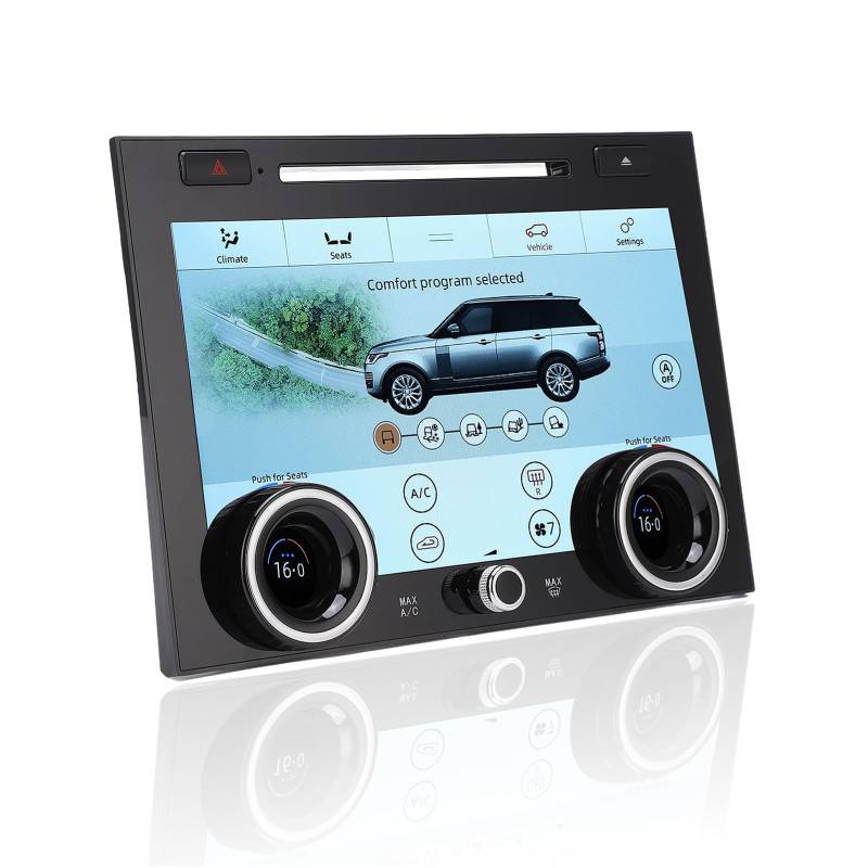 Cuifati AC-Panel für L405 2013 Bis 2017, 10-Zoll-Klimasteuerungsplatine für Autoklimaanlagen, 1080p-LCD-AC-Touchscreen, Upgrade-Version mit Installationsanleitung von Cuifati