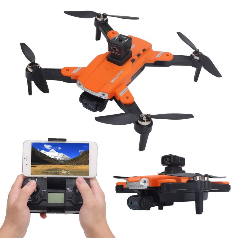 RC-Drohne mit Kameras, 8K ESC UHD Faltbare Drohne 2,4 G WiFi -Drohnen für Erwachsene Kinder Anfänger, Bürstenloser Motor RC Quadcopter mit 360° Hindernisvermeidungsgestenfoto von Cuifati